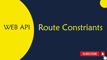 14.WEB API : Route Constriants in Telugu