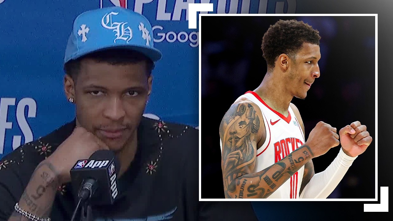 "Somebody got to go there and make a play" Jabari Smith Jr. On Stepping Up vs Lakers in Game 5