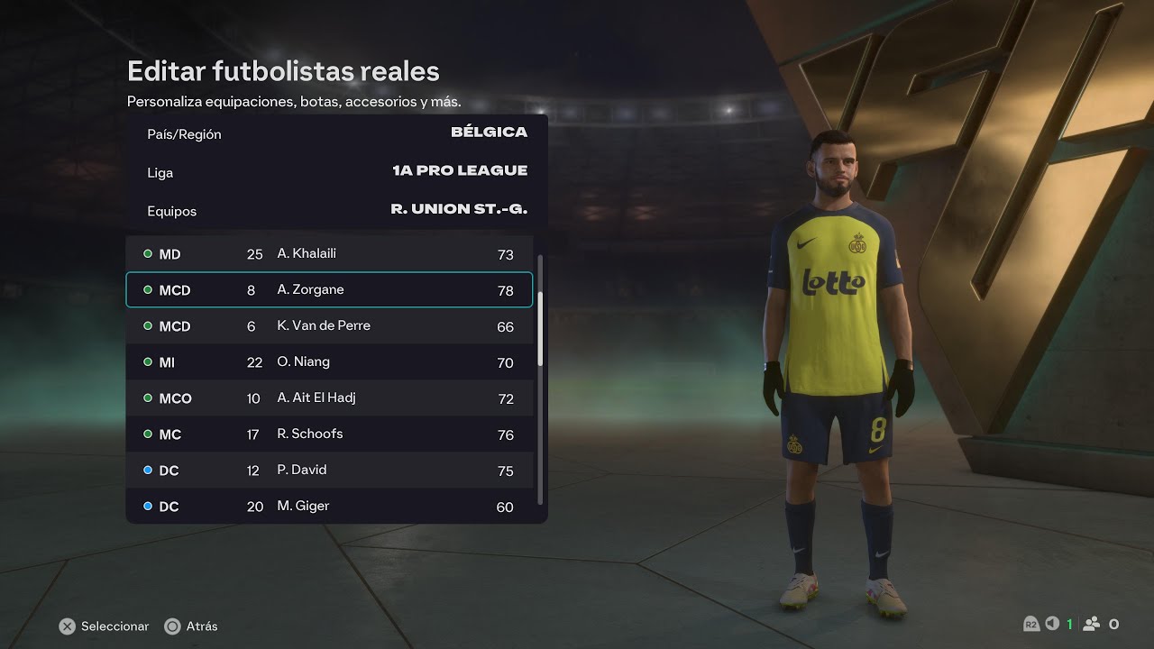 🎮🔥EA SPORTS FC 26 ALL UNION SAINT GILLOISE PLAYERS 🔥🎮