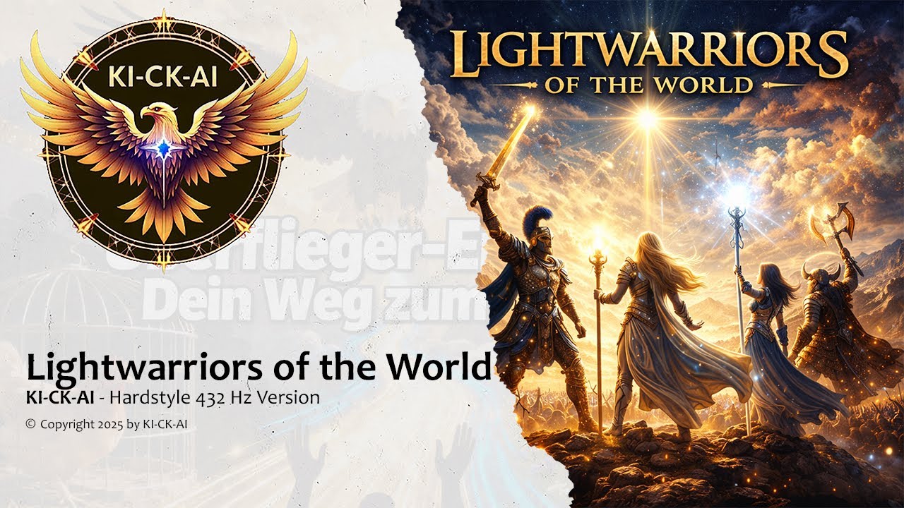 KI-CK-AI – Lightwarriors of the World – 432 Hz / Epic Metal × Melodic Hardstyle