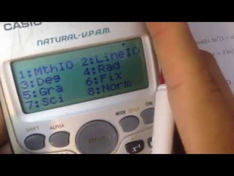 Video Tuyệt kĩ Casio xử gọn Đạo Hàm Mũ - Logarit - youtube
