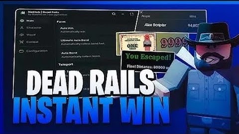 NEW Dead Rails Script _NO KEY_ – Auto Bonds, Auto Win, TP To End, TP Tesla & More! 🚂⚡