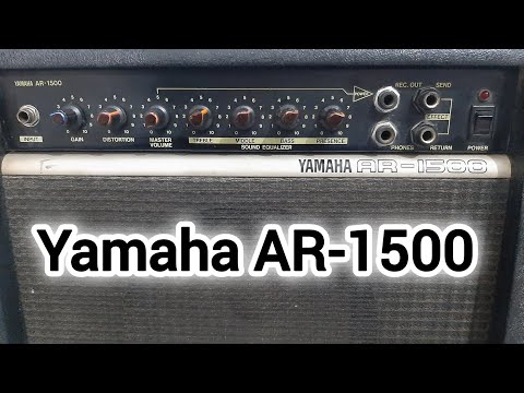 Yamaha AR-1500 Guitar Amp || Yamaha SR 1500 - YouTube