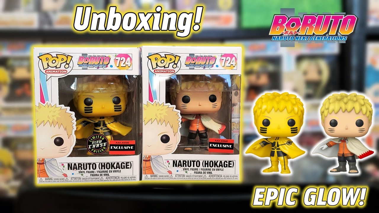 Pop In A Box: Chase Alert! Boruto Naruto (Hokage) w/GITD Chase Exclusive