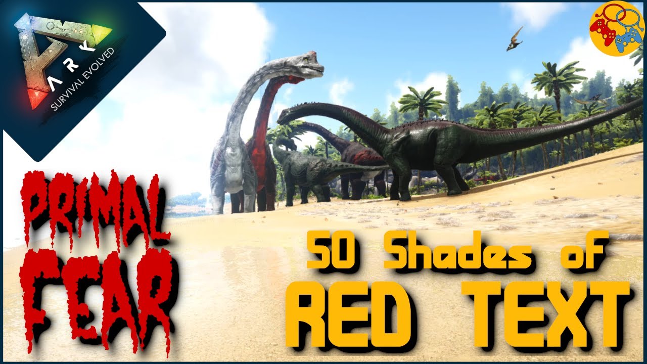 BONUS Primal Fear Outtakes - 50 Shades of Red Text | Ark S1E3.5 - Side by Side Adventures