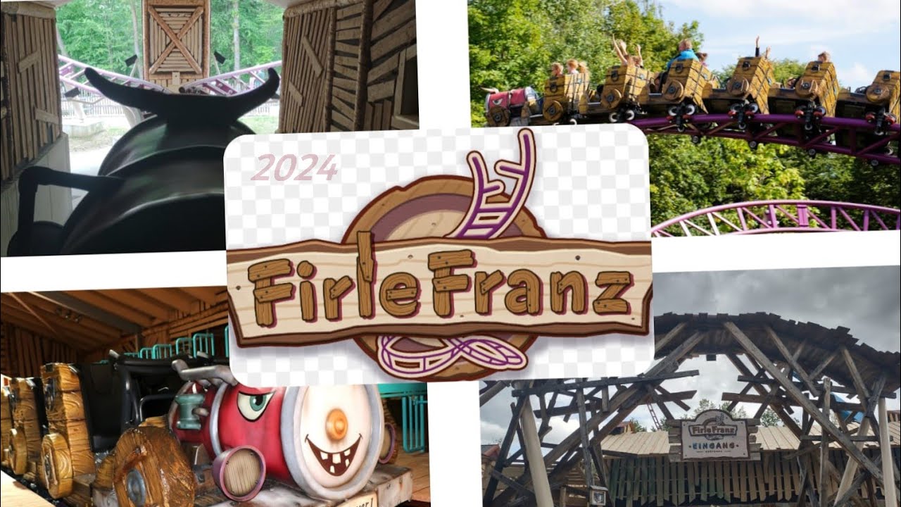 Neu 2024 "FirleFranz" Achterbahn im Bayern Park - spektakulär - Family Coaster - Onboard Aufnahmen
