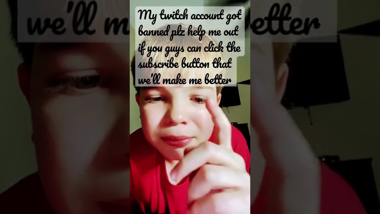 My twitch account got deleted