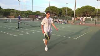 Brothers battle it out at the Portugal Pickleball Open