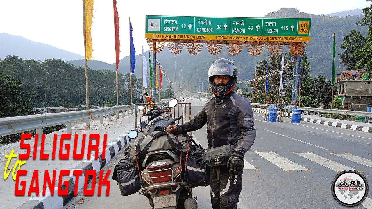 Siliguri to Gangtok by Scooty | Sikkim Ride | India Ride Final Part | Gautam Dey