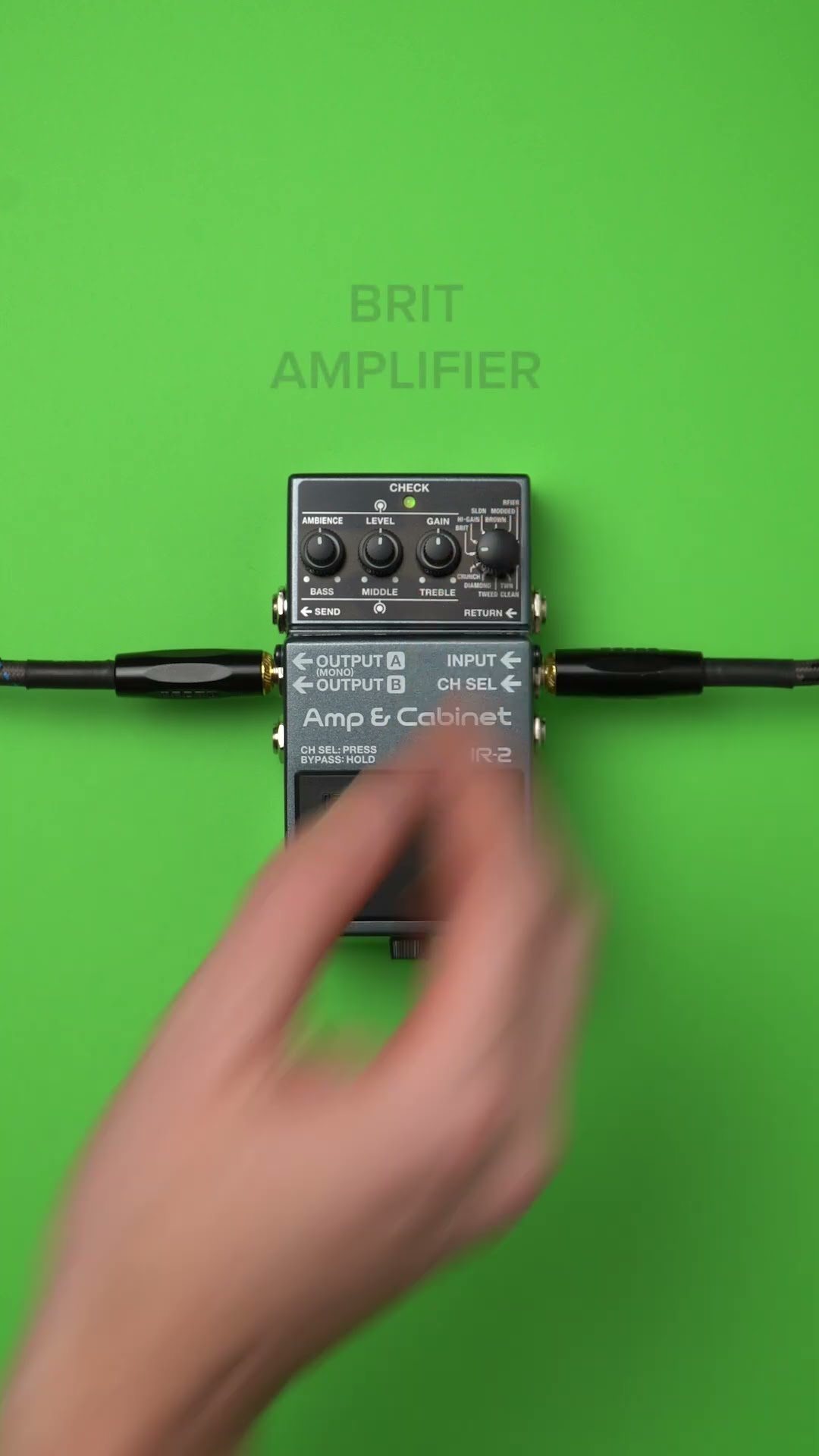 All the amps in the BOSS IR-2 - YouTube