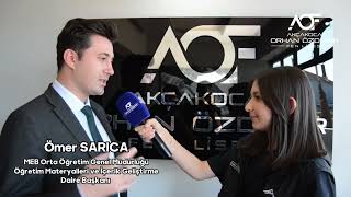 Meb Daire Başkanı Sarıca Öğrencilerin Gözündeki Işıltıyı Gördük