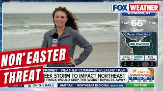 Erster Nor’easter der Saison kündigt sich für Ende der Woche an