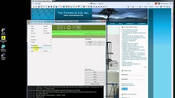 Video 5d: ReplicatorG 34 by thefutureis3d.com