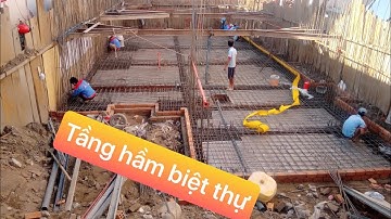 Biện pháp và hình ảnh thi công tầng hầm biệt thự phố - Kho Tư liệu Xây dựng -Mr. Thiện-0849.50.60.96