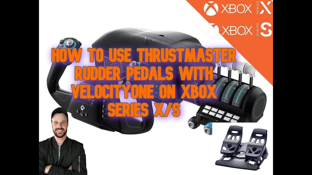 How To Use T.Flight Rudder Pedals With Turtle Beach Velocityone On