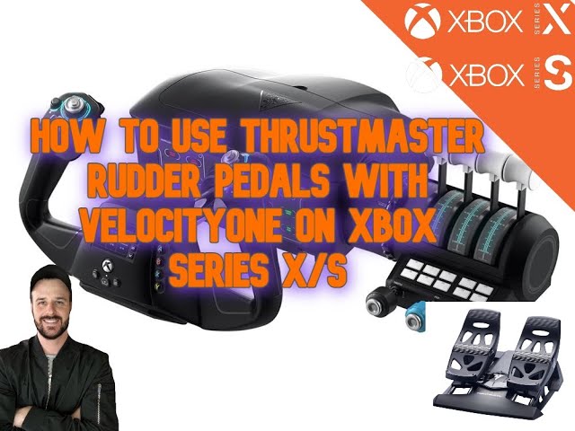 How To Use T.Flight Rudder Pedals With Turtle Beach Velocityone On