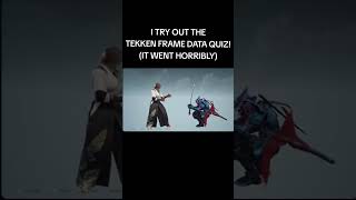 THIS TEKKEN FRAME DATA QUIZ DESTROYED ME! #tekken #tekken8 #gaming #clip #fgc #framedata #funny