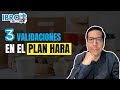 3 Validaciones en el Plan HARA