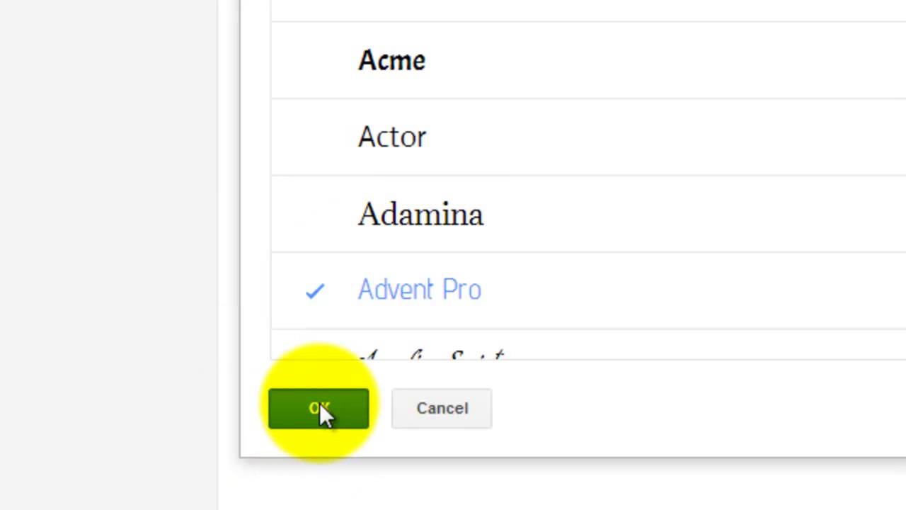 how to add font to google docs