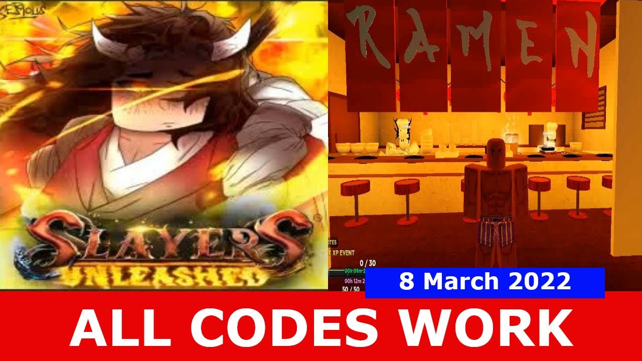 ALL NEW *WORKING* UPDATE CODES IN Slayers Unleashed ROBLOX 2022