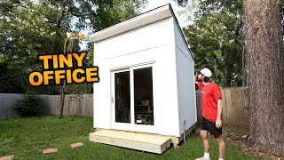 Tiny Home Office Build DIY