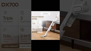 ￼Deerma Dx700 2-In-1 Handheld Vacuum Cleaner With Large Capacity Dust Box Low Noise Triple Filter