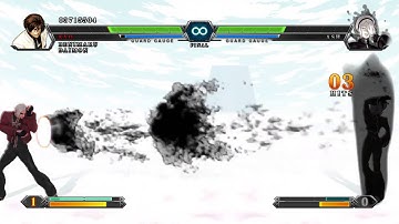 KOF XIII Kyo vs final boss Ash