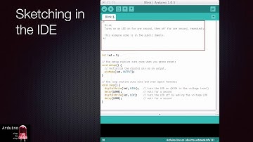 Arduino SbS Introduction - Make an LED blink on and off