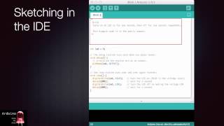 Arduino SbS Introduction - Make an LED blink on and off