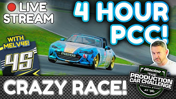 The Production Car Challenge 2025/2026! We are iRacing at VIR in the Mazda MX5, 4 hours with Melv45!