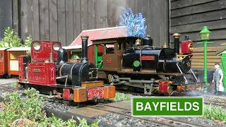 A Unique Loco Line-Up at the Bayfields Light Railway
