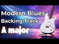 Modern Blues Backing Track - A major
