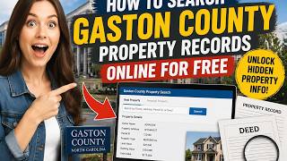 How to search Gaston County property records online for free