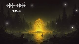 RFE Music – Golden Dark Forest | 1 Hour Relaxing Music 🌙 Deep Sleep • Study • Meditation