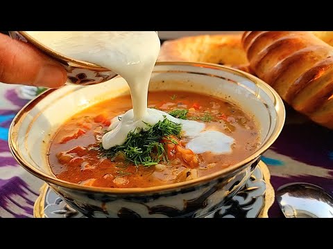 Жареный Суп! Потрясающая Узбекская Мастава