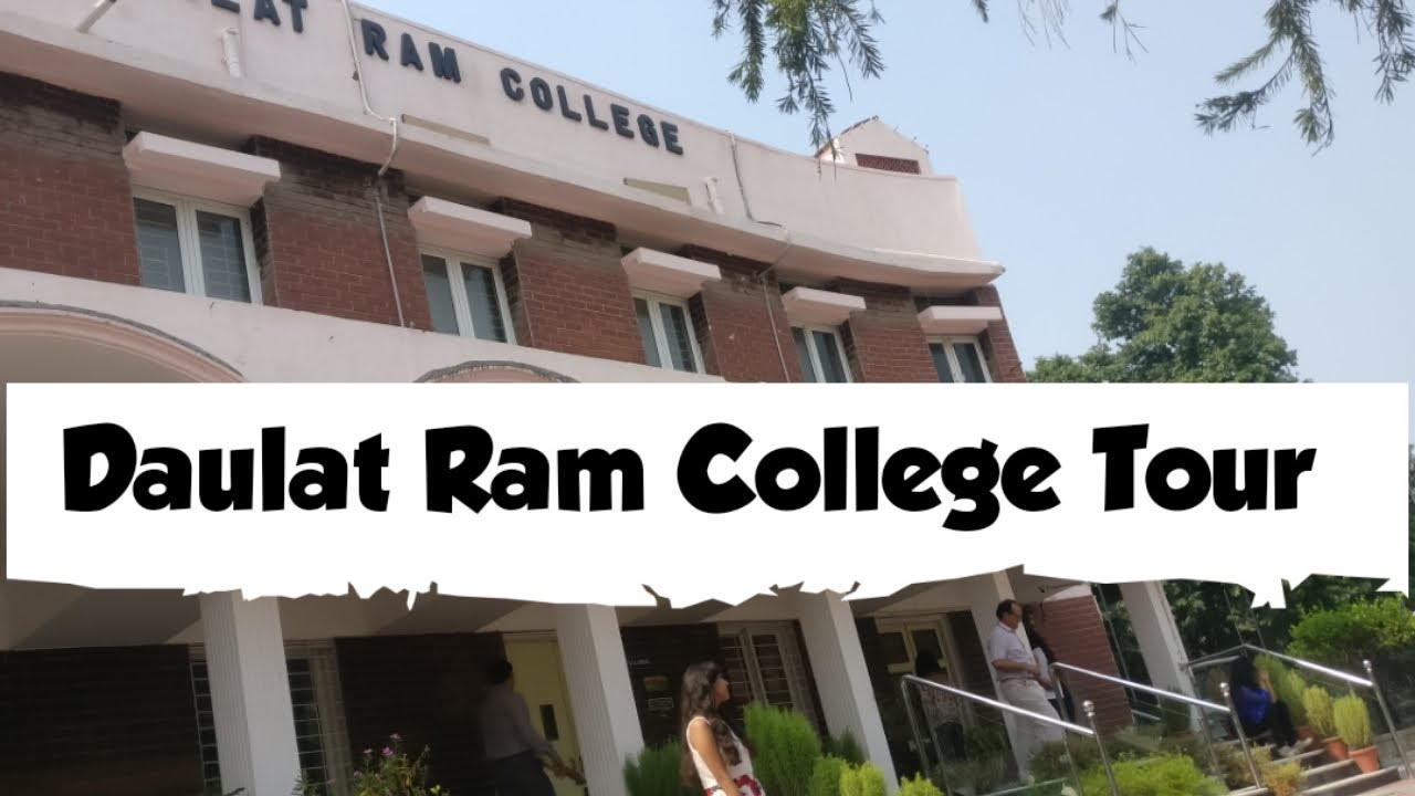 Daulat ram college Tour Delhi University North Campus YouTube