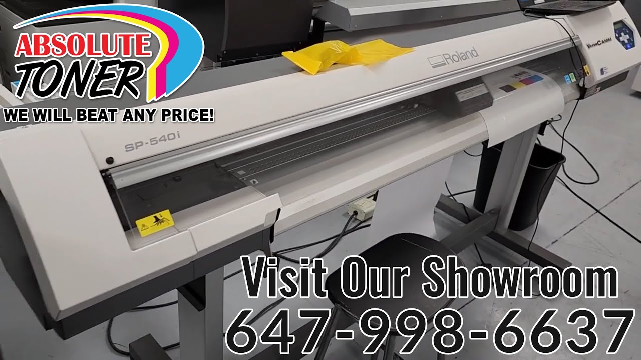 Roland VersaCAMM SP-540i 54-Inch 1440dpi Eco Solvent Inkjet Roland VersaCAMM SP-540i 54-Inch 1440dpi Eco Solvent Inkjet
