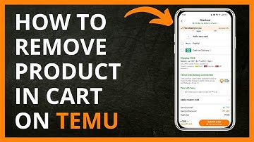 How To Remove Product in Cart on Temu in 2024