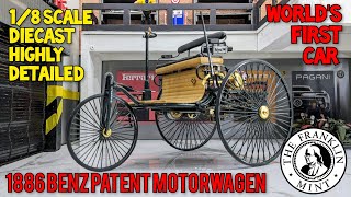 1/8 Scale 1886 Benz Patent Motorwagen by Franklin Mint Cinematic Video by Google Pixel 4xl