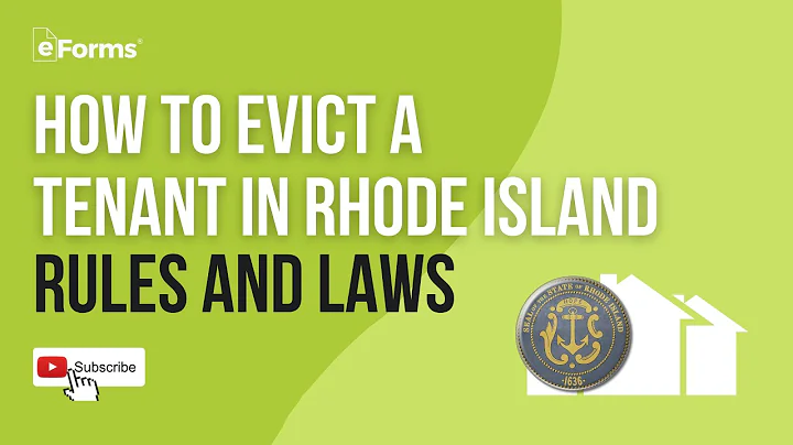 How to Evict a Tenant In Rhode Island