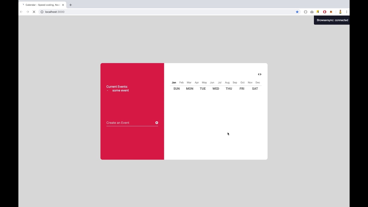 โค้ด ป ฎิ ทิน html 2022 New Speed coding Calendar - JS, HTML, CSS