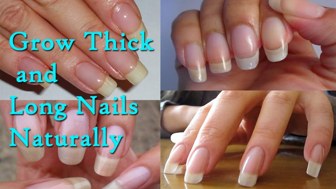 Grow Thick and Long Nails Naturally at Home 