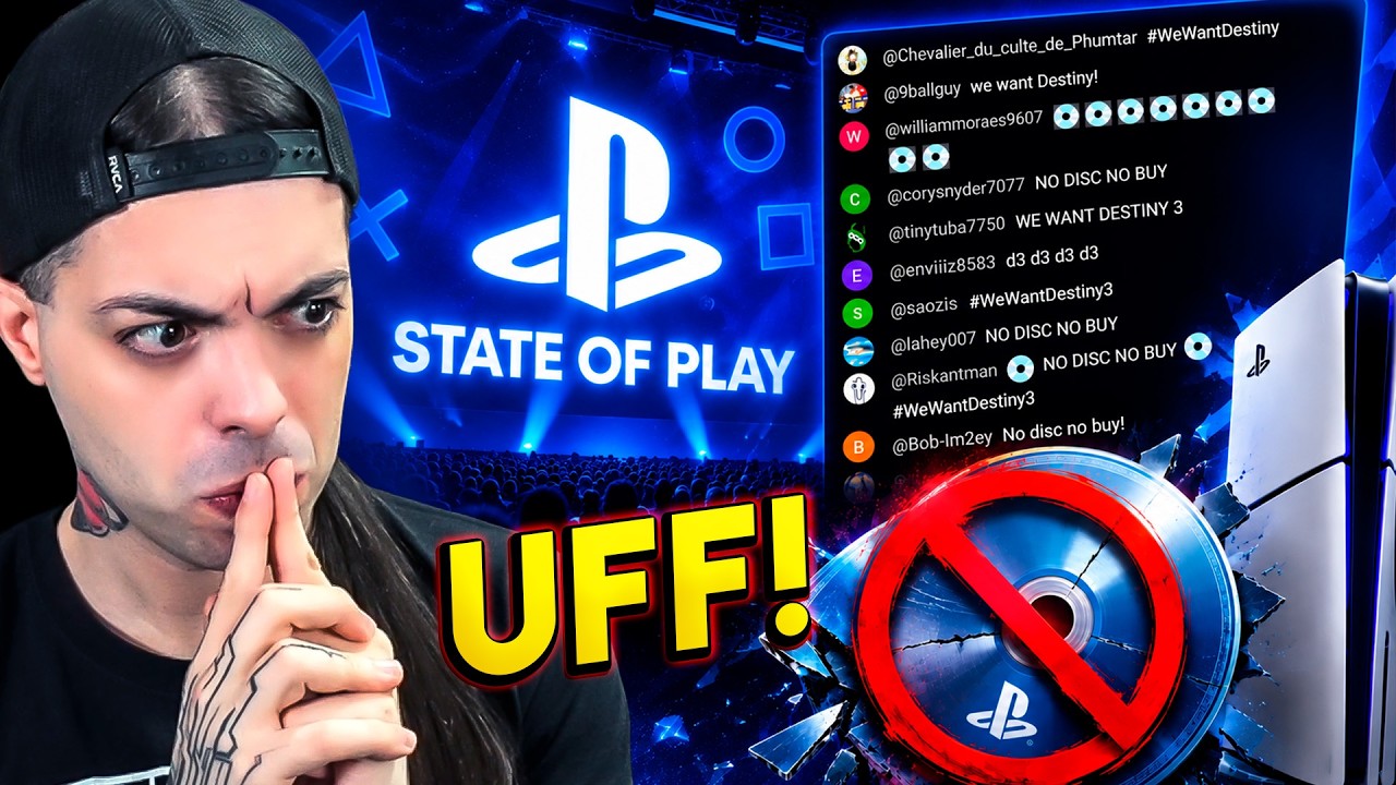 💥 PROTESTA MASIVA contra PLAYSTATION en el PEOR State of Play ¡NO DISC NO BUY!