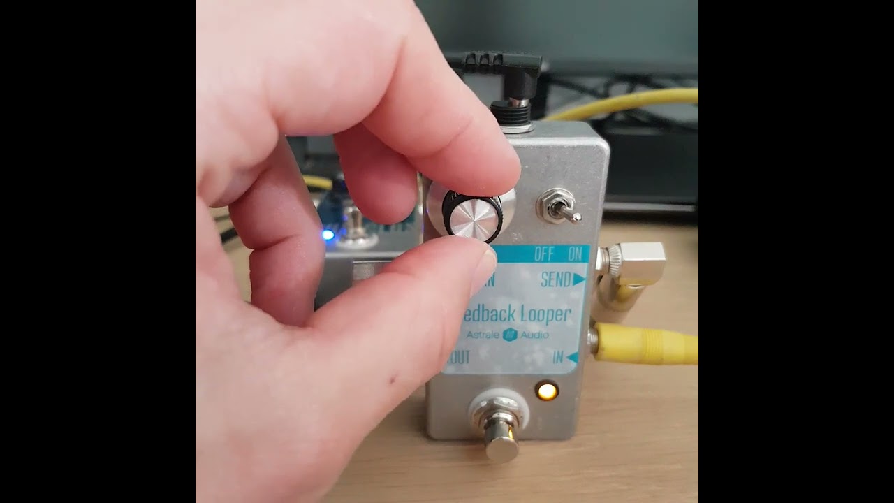 Astrale audio Feedback looper demo