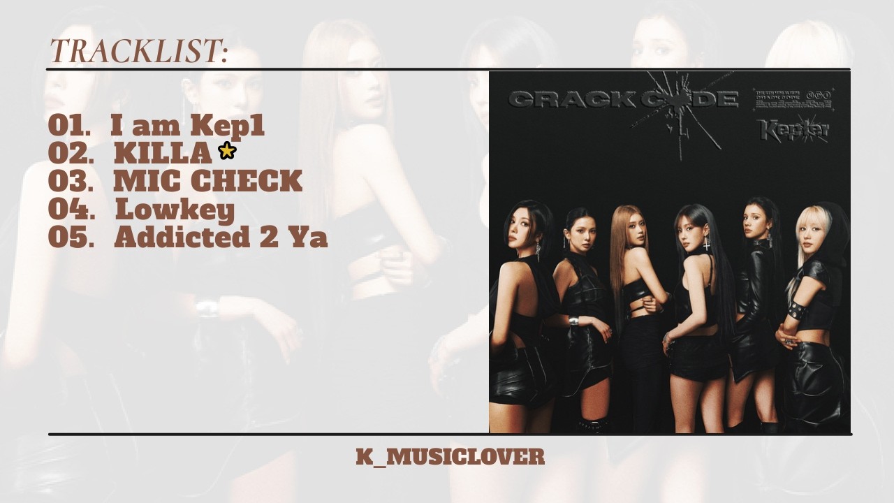 Kep1er (케플러) - 8th MINI ALBUM [CRACK CODE] - YouTube
