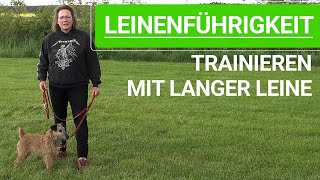 🐕🐶 Leinenführigkeit trainieren, mit langer Leine! ➡️ Praxisvideo 🐕🐶✔️ by Stephanie Salostowitz - Online Hundetraining 7,928 views 1 month ago 9 minutes, 5 seconds