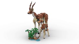 Lego 31150 Wild Safari Animals Speed Build Studio Bricklink LDD by PLegoBB