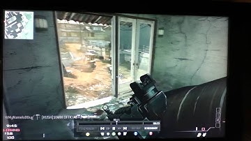 COD mw3 headshot with SMAW from across the map