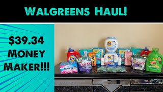 Walgreens haul! 4/285/4!! All FREE and $39.34 Money Maker! Omg!!!