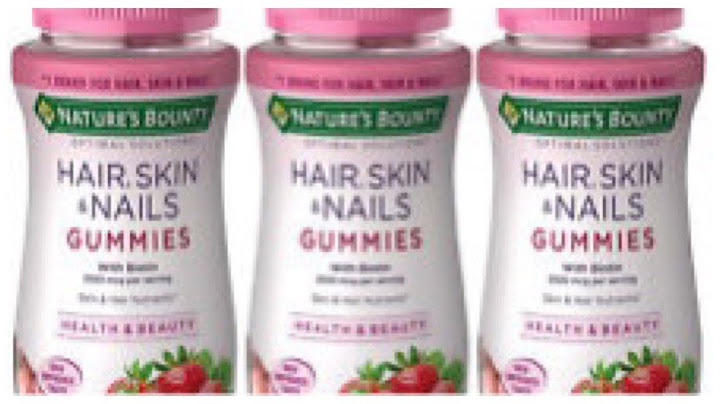 Natures bounty hair skin and nails gummies có tốt không